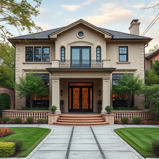 luxury house exterior