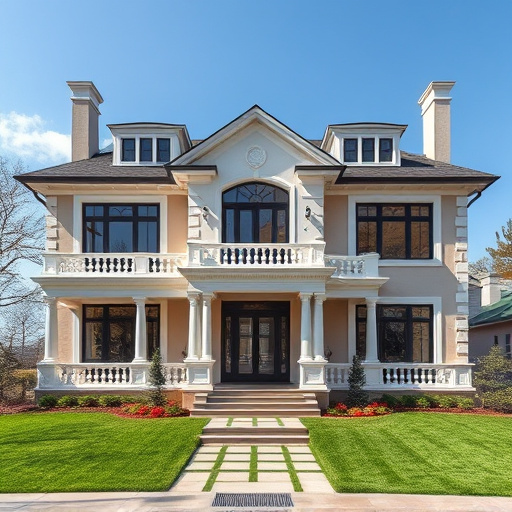 luxury house exterior