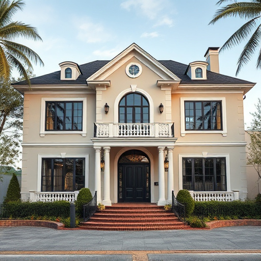 luxury house exterior