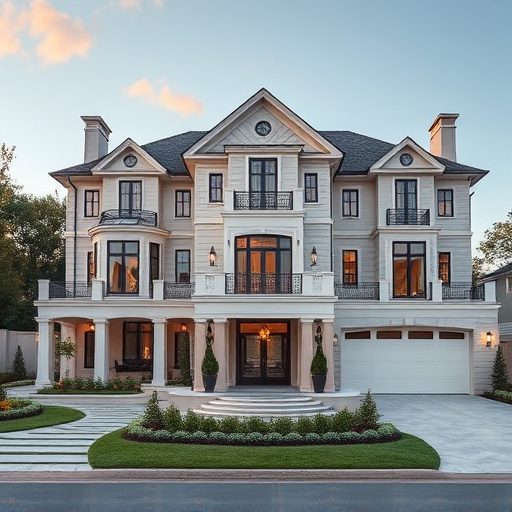 luxury house exterior