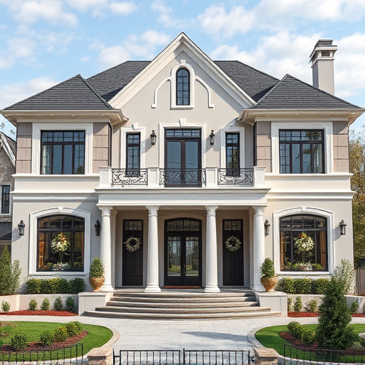 luxury house exterior