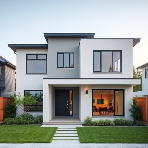 modern home exterior