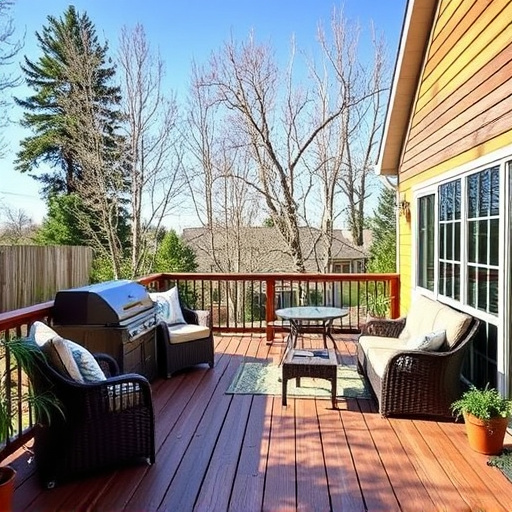 outdoor deck