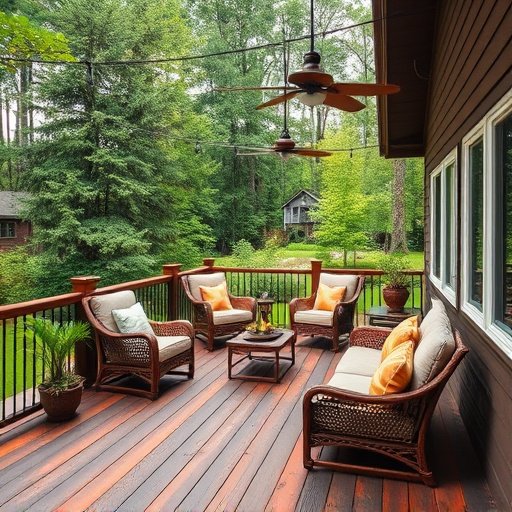 outdoor deck