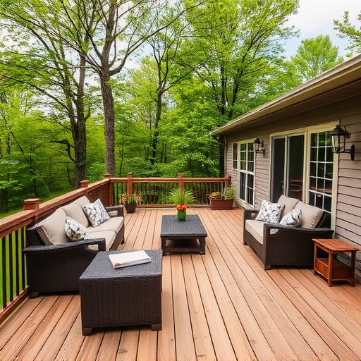 outdoor deck