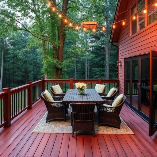 outdoor deck