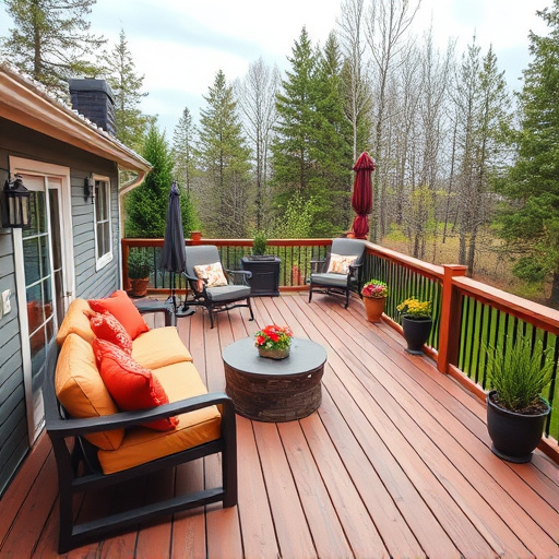 outdoor deck