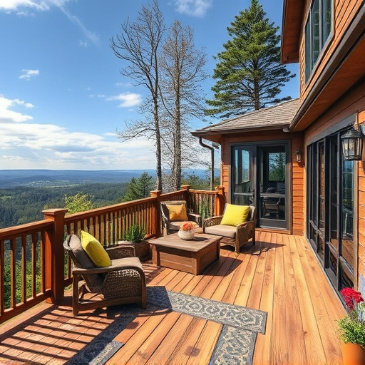 outdoor deck