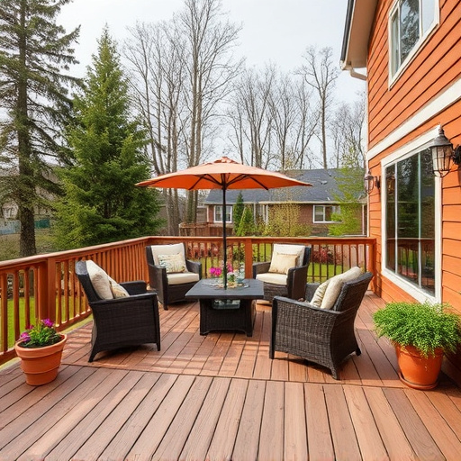 outdoor deck