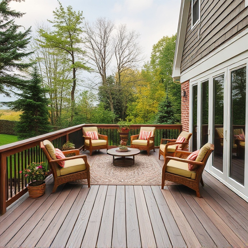 outdoor deck