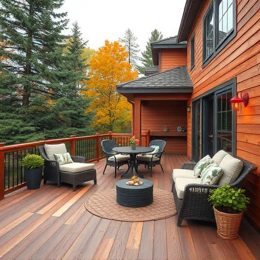 outdoor deck