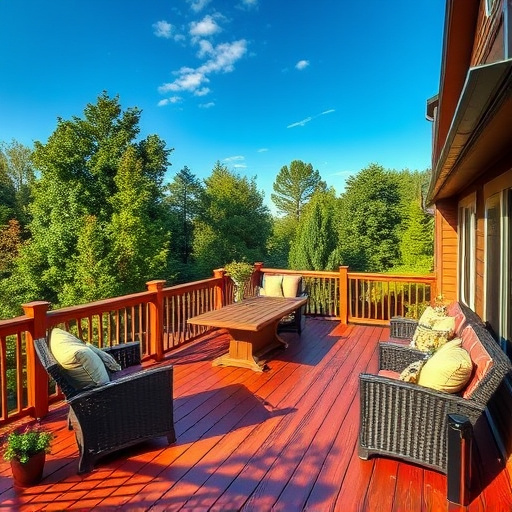 outdoor deck