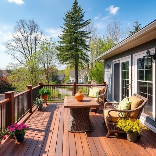 outdoor deck