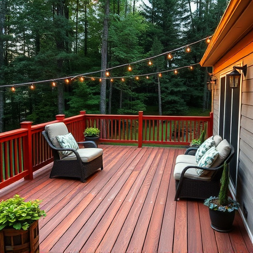 outdoor deck