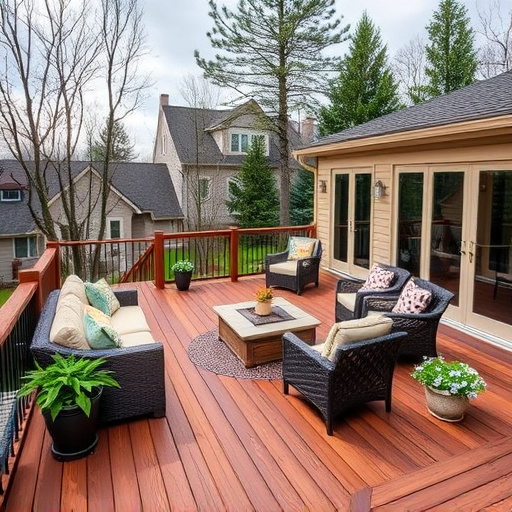 outdoor deck