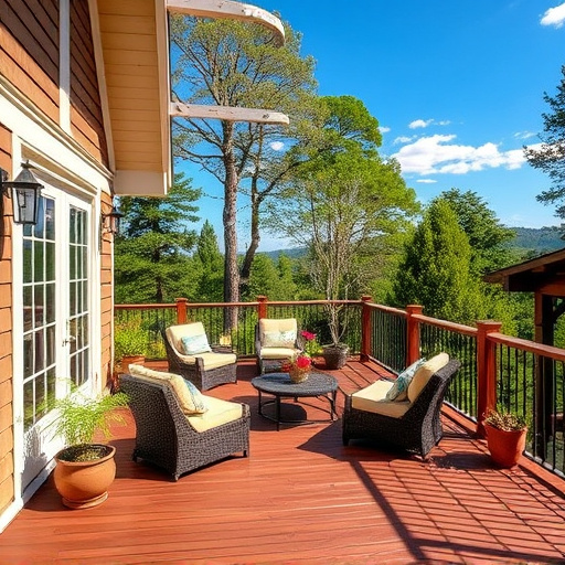outdoor deck