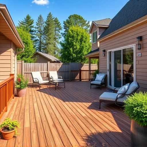 outdoor deck