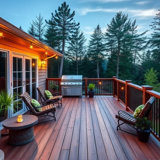 outdoor deck