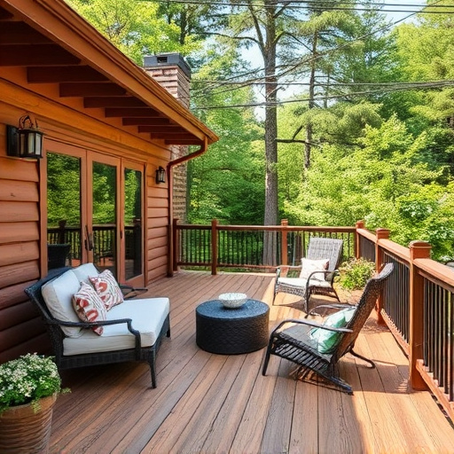 outdoor deck