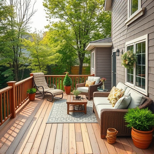 outdoor deck