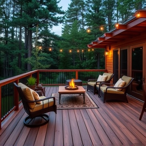 outdoor deck