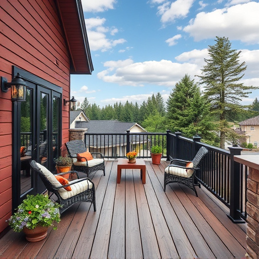 outdoor deck