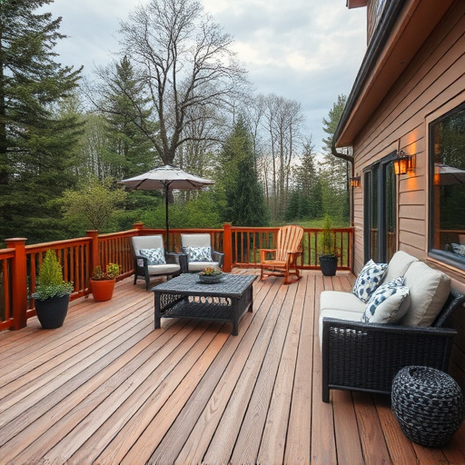 outdoor deck