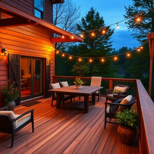 outdoor deck