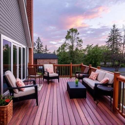 outdoor deck