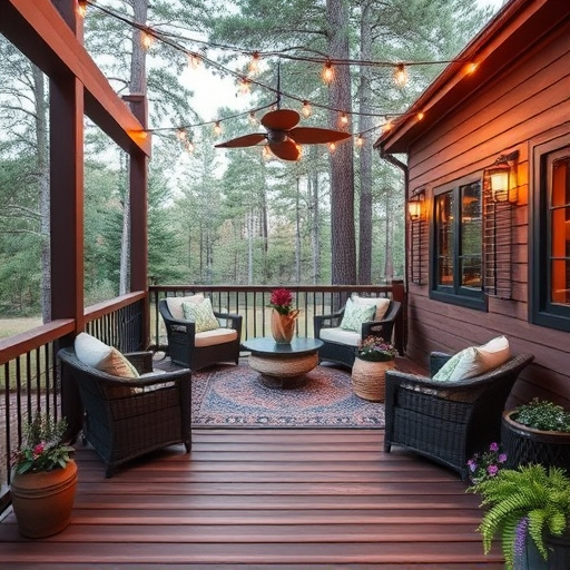 outdoor deck
