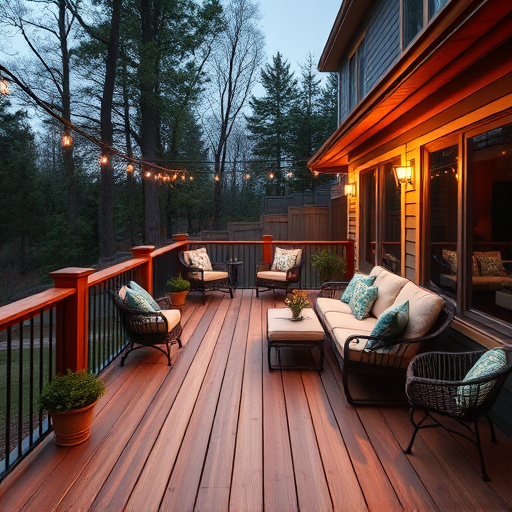 outdoor deck