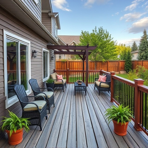 outdoor deck