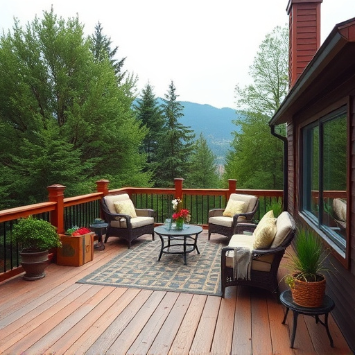 outdoor deck