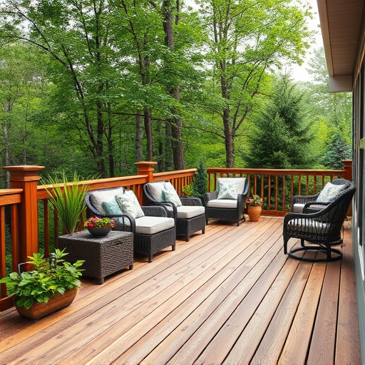 outdoor deck