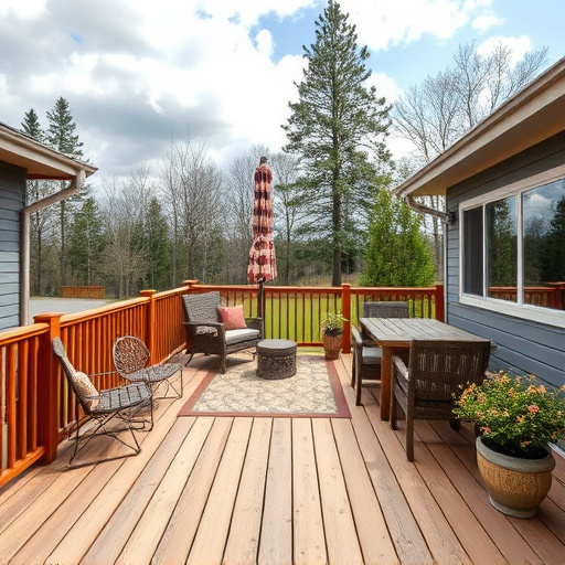outdoor deck
