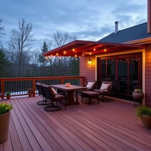 outdoor deck