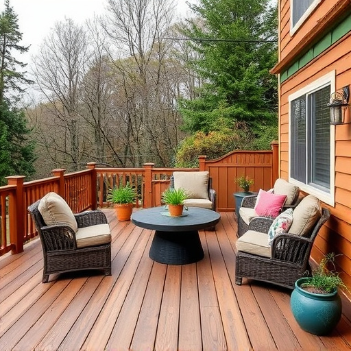 outdoor deck