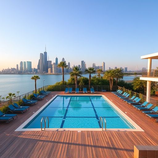 pool deck
