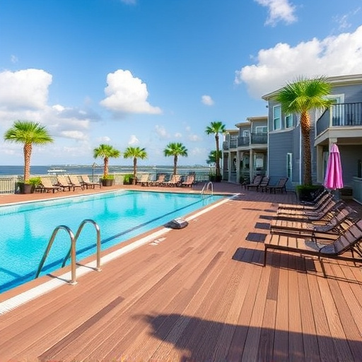 pool deck