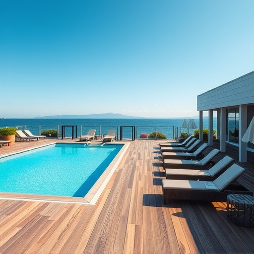 pool deck