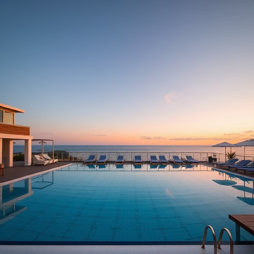 pool deck