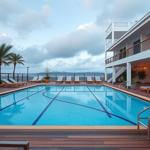 pool deck