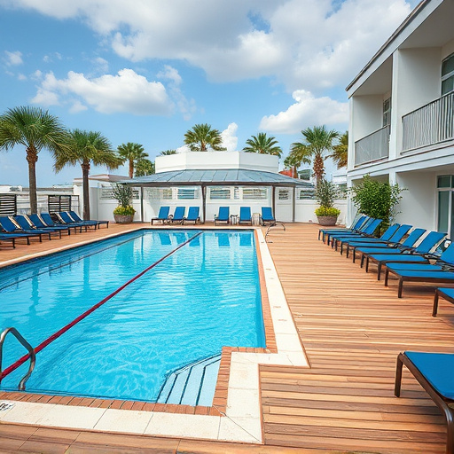 pool deck