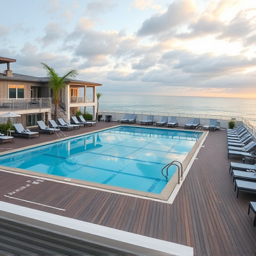 pool deck