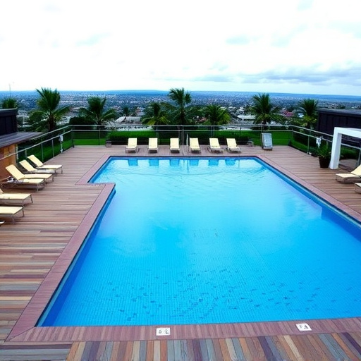 pool deck