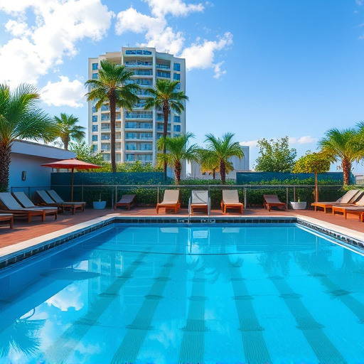 pool deck