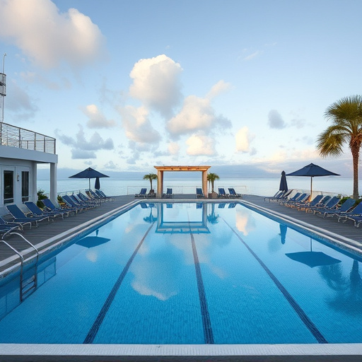 pool deck