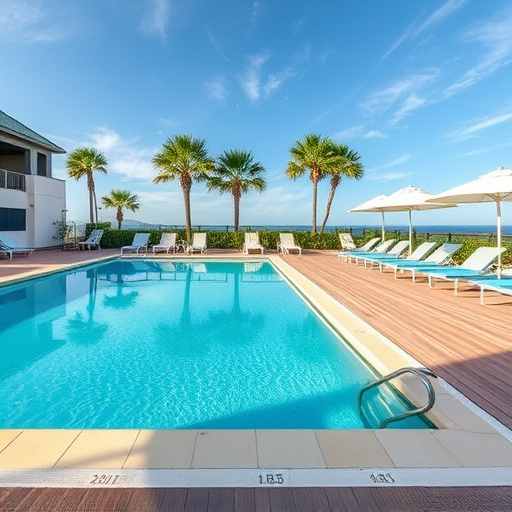 pool deck