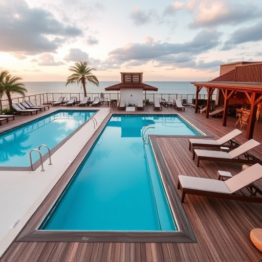 pool deck
