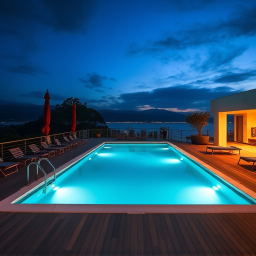 pool deck